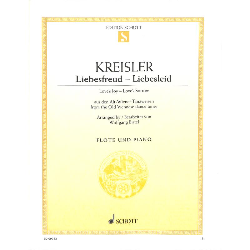 Titelbild für ED 09783 - LIEBESFREUD - LIEBESLEID