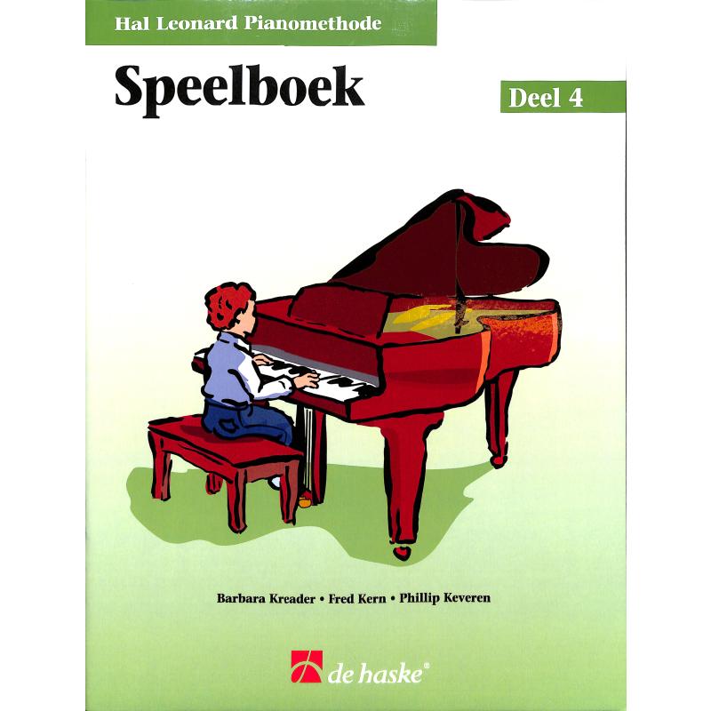 Titelbild für HASKE -DHE0502 - HAL LEONARD PIANOMETHODE - SPEELBOEK 4