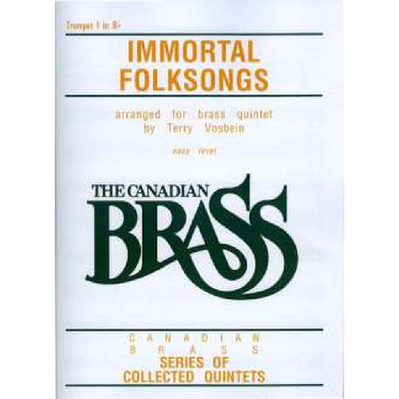 Titelbild für HL 50488772 - IMMORTAL FOLKSONGS