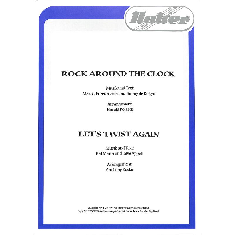 Titelbild für HAL 3577 - ROCK AROUND THE CLOCK + LET'S TWIST AGAIN