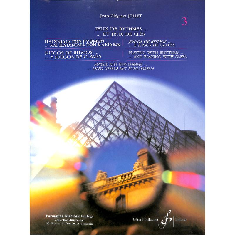 Titelbild für BILL 6044 - JEUX DE RYTHMES ET JEUX DE CLES 3