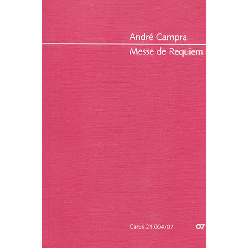 Titelbild für CARUS 21004-07 - MESSE DE REQUIEM