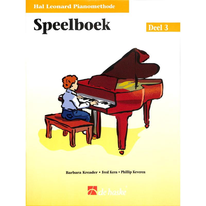 Titelbild für HASKE -DHE0500 - HAL LEONARD PIANOMETHODE - SPEELBOEK 3