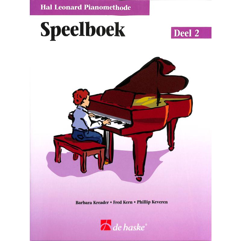 Titelbild für HASKE -DHE0498 - HAL LEONARD PIANOMETHODE - SPEELBOEK 2