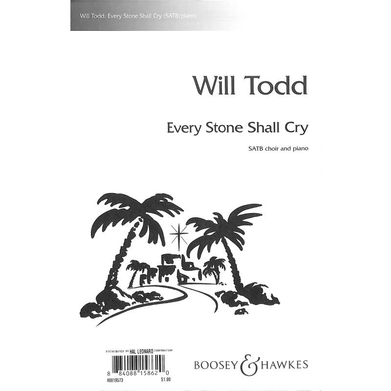 Titelbild für BH 11871 - EVERY STONE SHALL CRY