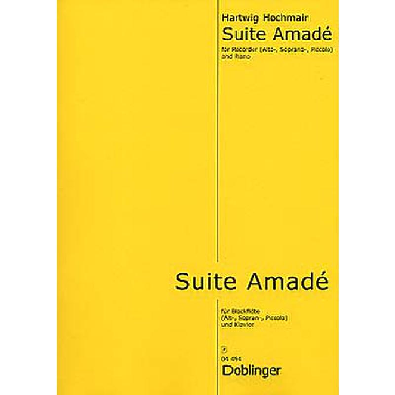 Titelbild für DO 04494 - SUITE AMADE (1990)