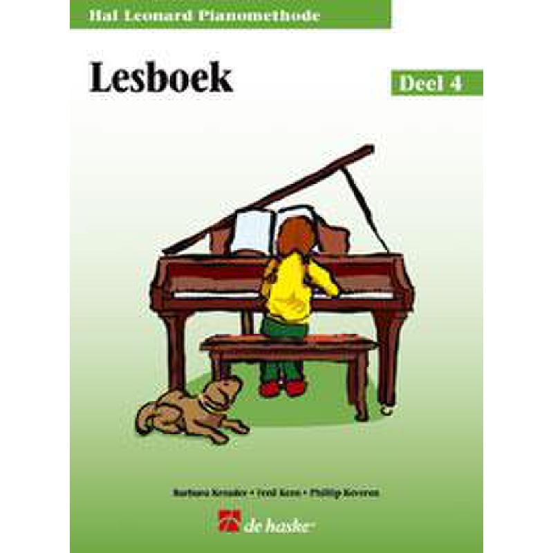 Titelbild für HASKE -DHE0501 - HAL LEONARD PIANOMETHODE - LESBOEK 4