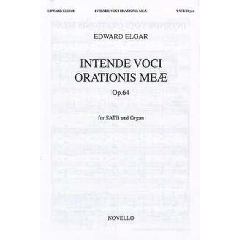 Titelbild für MSNOV 78870 - INTENDE VOCI ORATIONIS MEAE OP 64