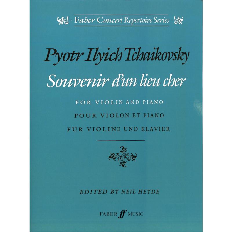 Titelbild für ISBN 0-571-51512-6 - SOUVENIR D'UN LIEU CHER OP 42