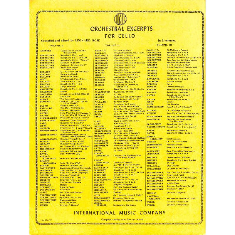Notenbild für IMC 967 - 113 ETUEDEN 3