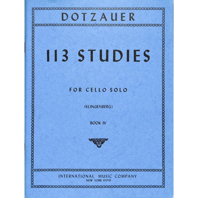 Titelbild für IMC 1287 - 113 ETUEDEN 4