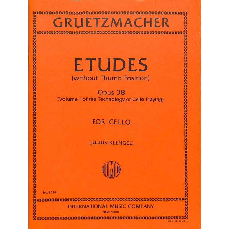 Titelbild für IMC 1314 - TECHNIK DES CELLO SPIELS 1 OP 38