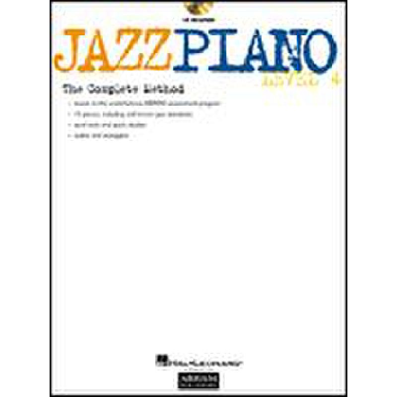 Titelbild für HL 290532 - JAZZ PIANO 4 - THE COMPLETE METHOD