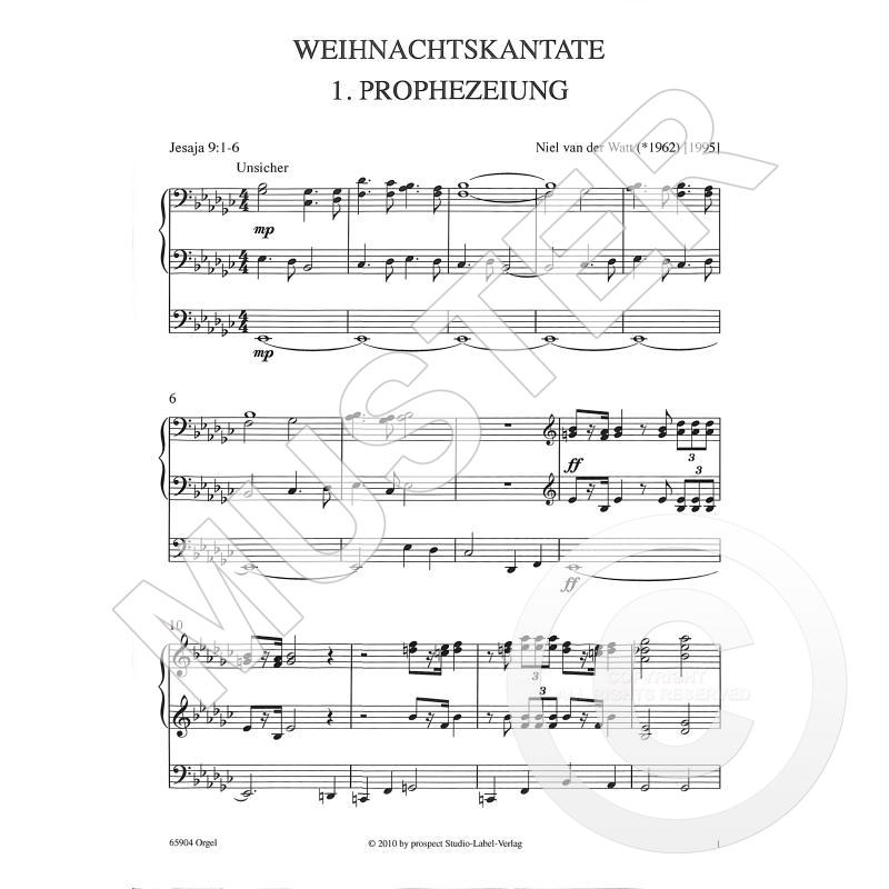 Titelbild für PROSPECT 65904 - WEIHNACHTSKANTATE