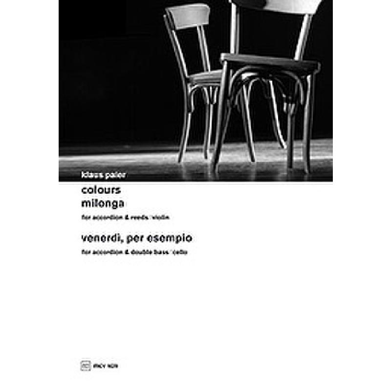 Titelbild für MCV 1629 - COLOURS MILONGA + VENERDI PER ESEMPIO