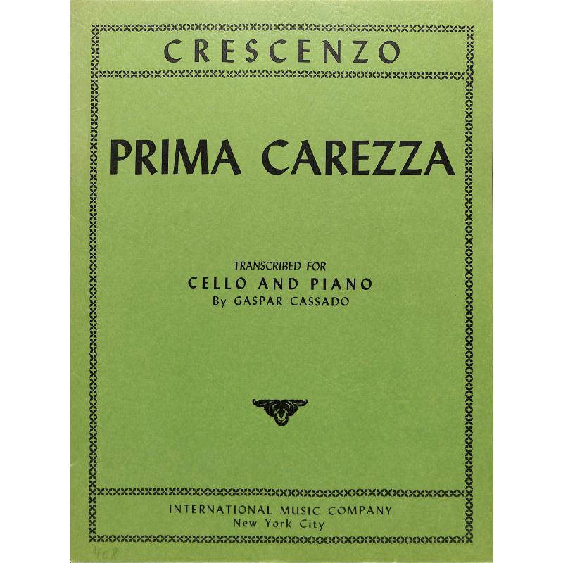Titelbild für IMC 408 - PRIMA CAREZZA