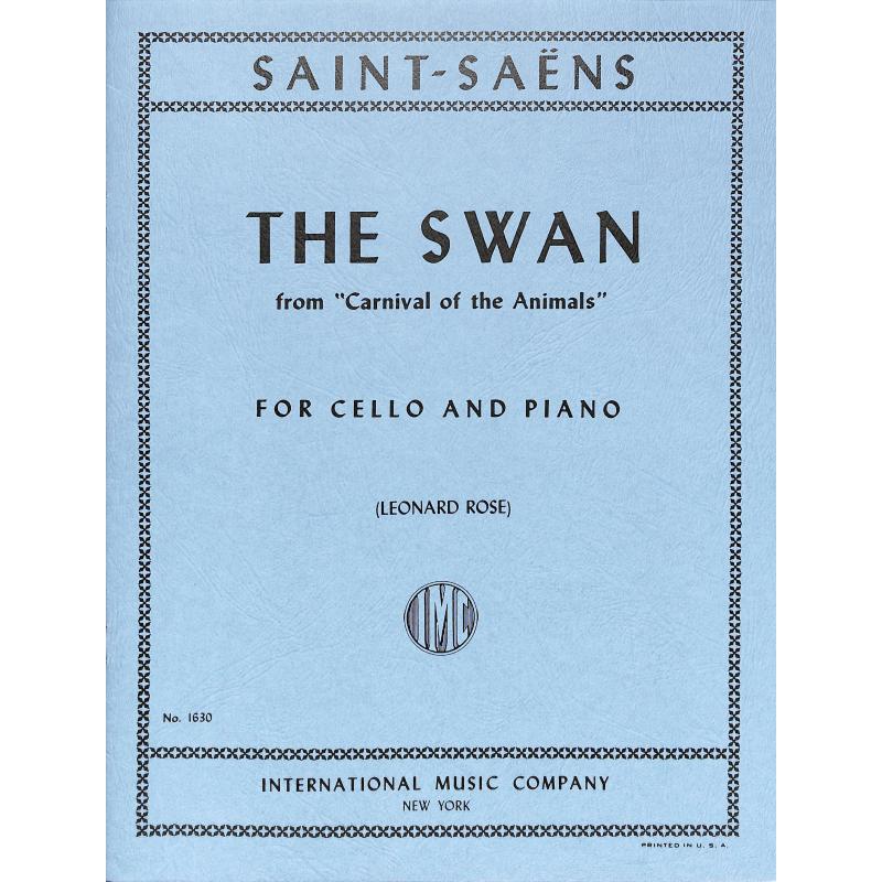 Titelbild für IMC 1630 - LE CYGNE - DER SCHWAN - THE SWAN