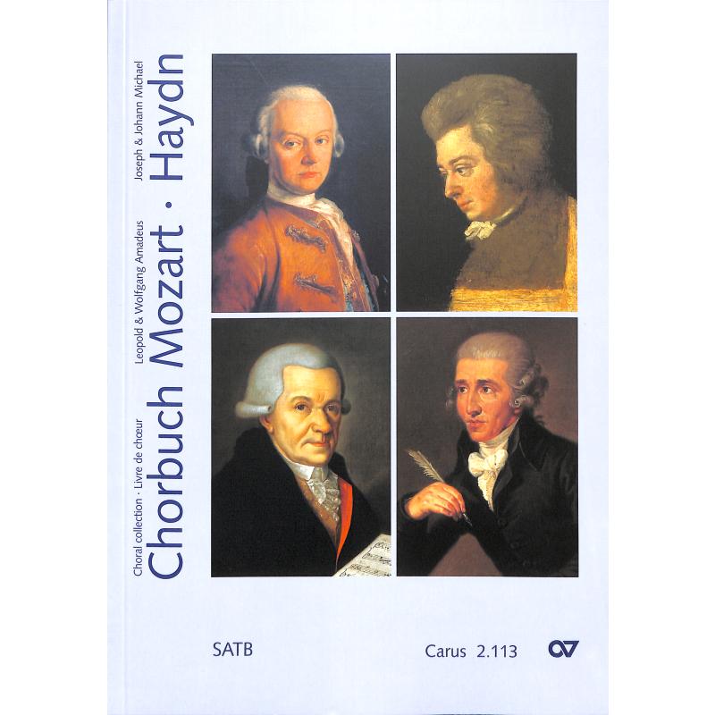 Titelbild für CARUS 2113-00 - Chorbuch Mozart Haydn 3