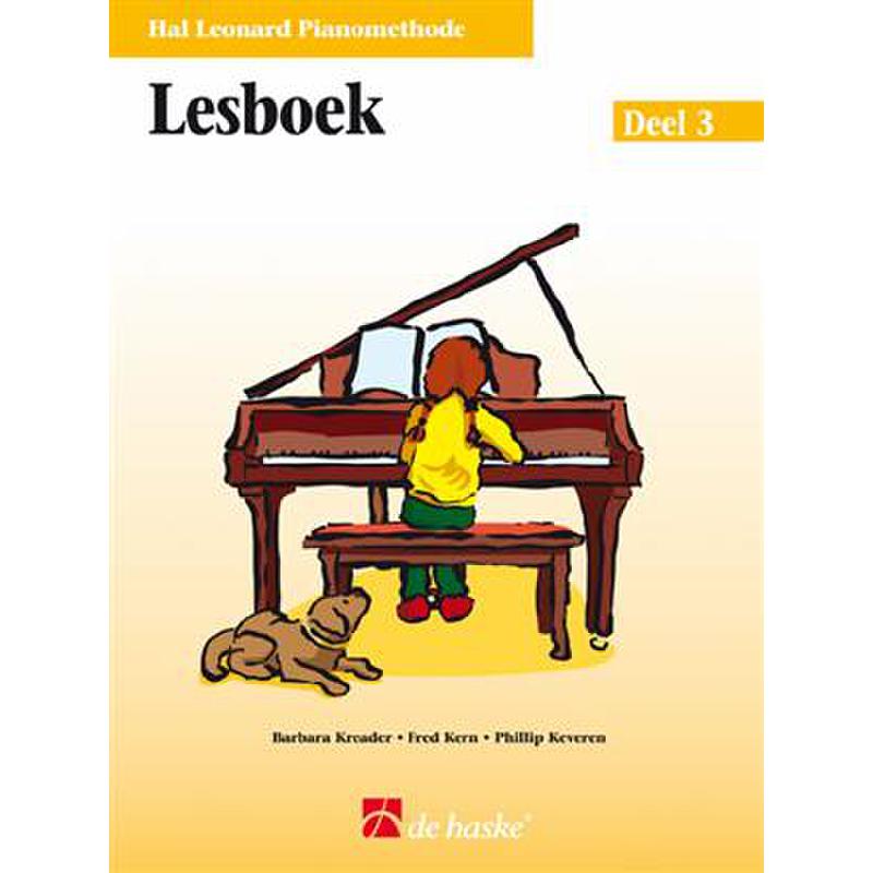 Titelbild für HASKE -DHE0499 - HAL LEONARD PIANOMETHODE - LESBOEK 3