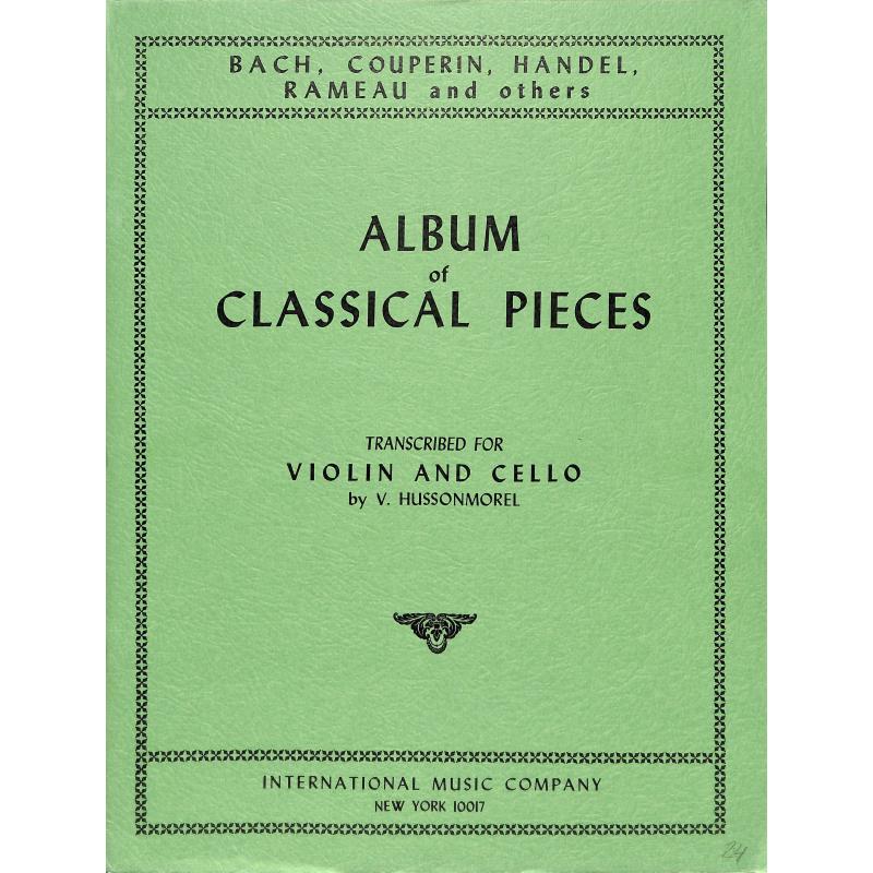Titelbild für IMC 1465 - ALBUM OF 6 CLASSICAL PIECES