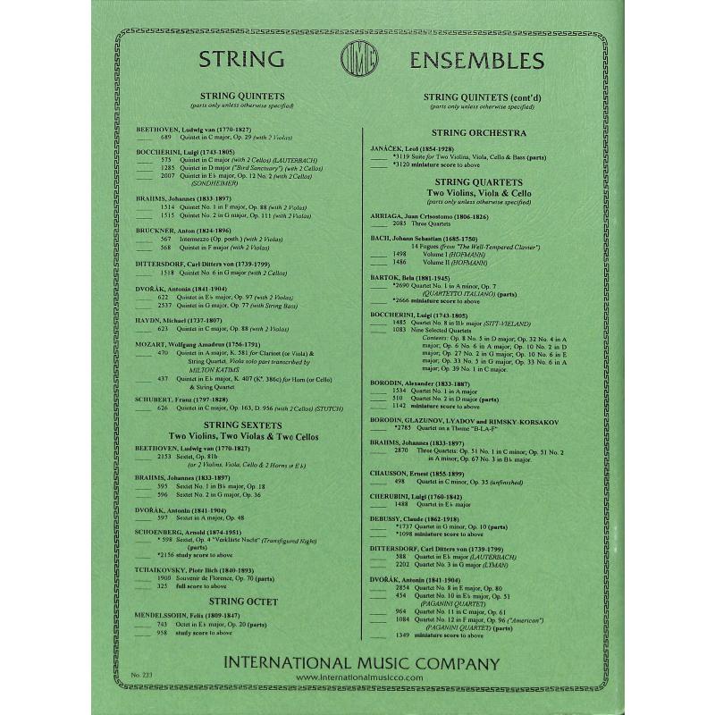 Notenbild für IMC 2670 - TRIO 1 H-DUR OP 8