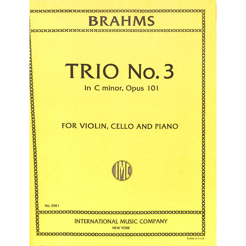 Titelbild für IMC 3061 - TRIO 3 C-MOLL OP 101