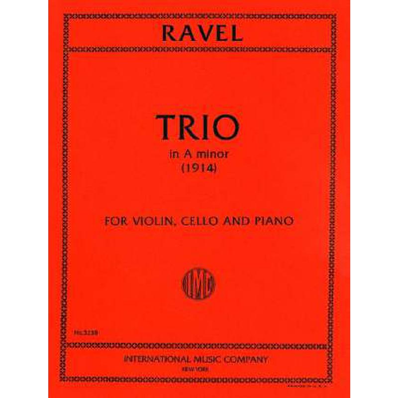 Titelbild für IMC 3238 - TRIO A-MOLL