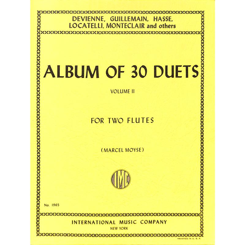 Titelbild für IMC 1965 - ALBUM OF 30 CLASSICAL DUETS 2