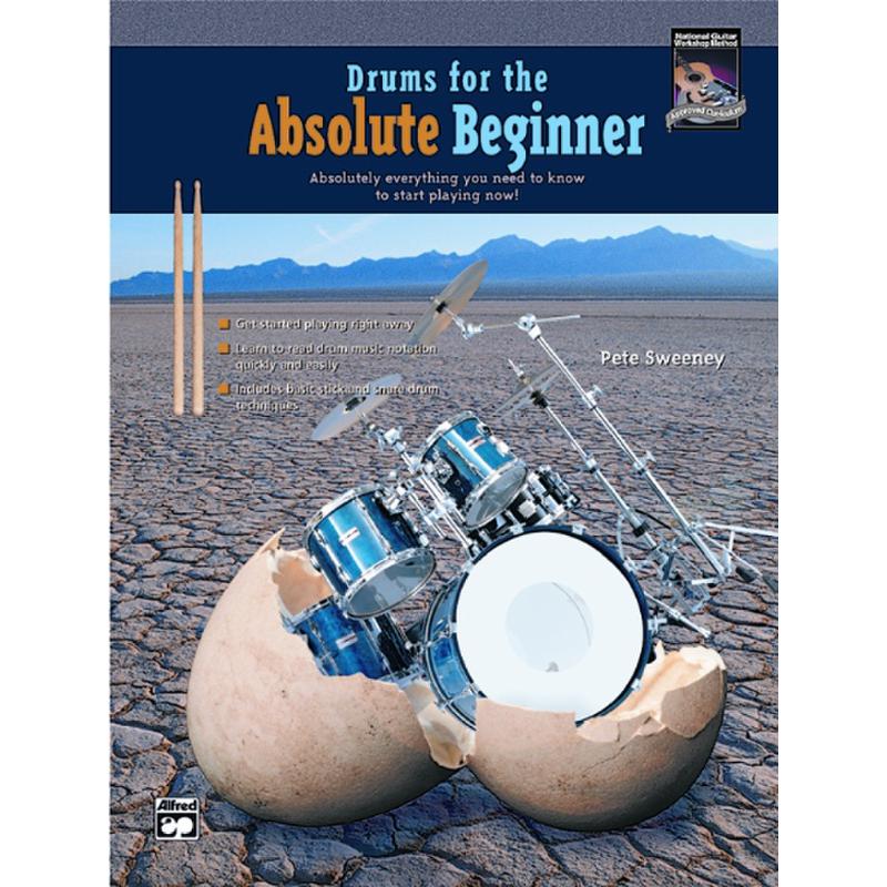 Titelbild für ALF 22615 - DRUMS FOR THE ABSOLUTE BEGINNER