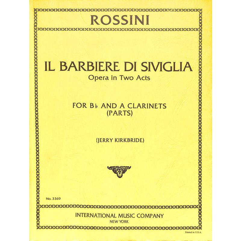 Titelbild für IMC 3369 - IL BARBIERE DI SIVIGLIA