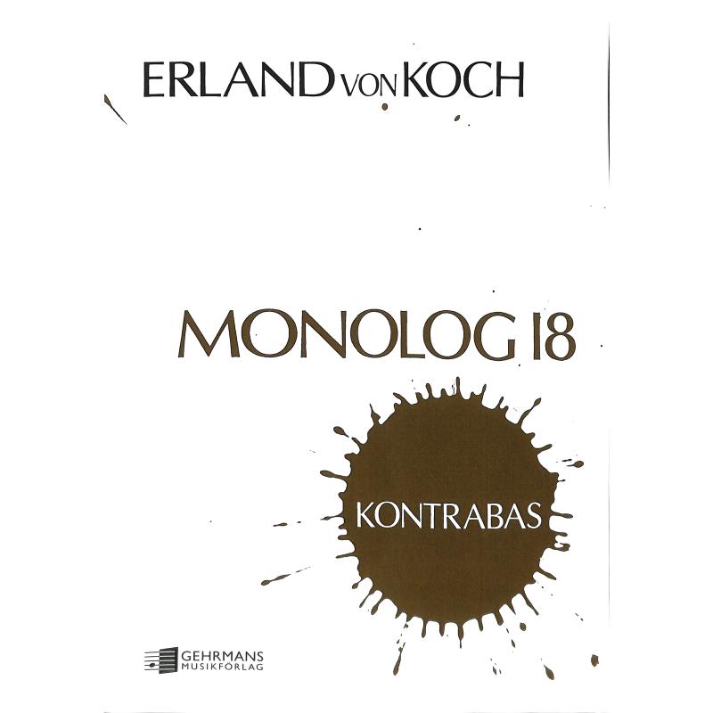 Titelbild für GEHRMAN 5999 - MONOLOG 18