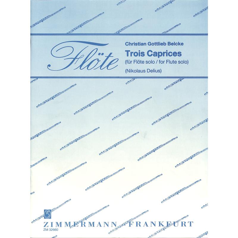 Titelbild für ZM 32660 - 3 CAPRICES OP 6