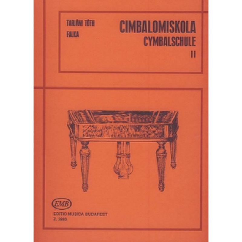Titelbild für EMB 3883 - CIMBALOMSCHULE 2 (CYMBALSCHULE)