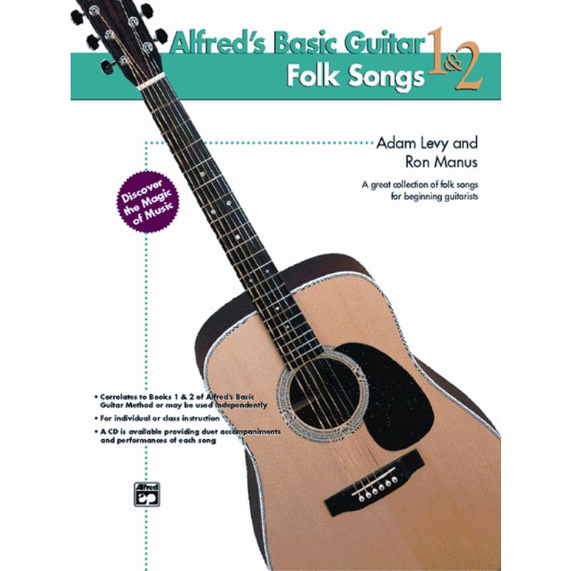 Titelbild für ALF 14878 - FOLK SONGS FOR GUITAR