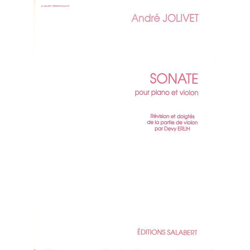Titelbild für SLB 2552 - Sonate