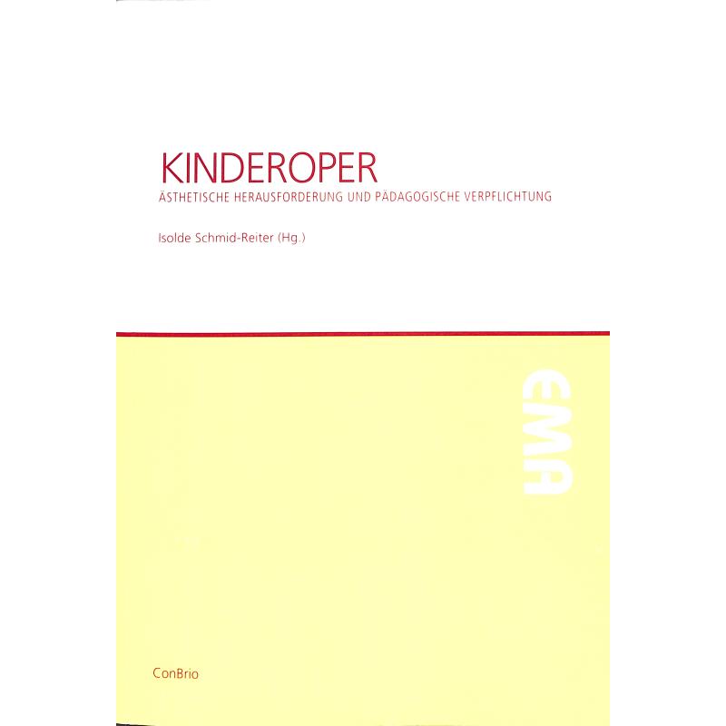 Titelbild für CONBRIO 1164 - KINDEROPER - AESTHETISCHE HERAUSFORDERUNG