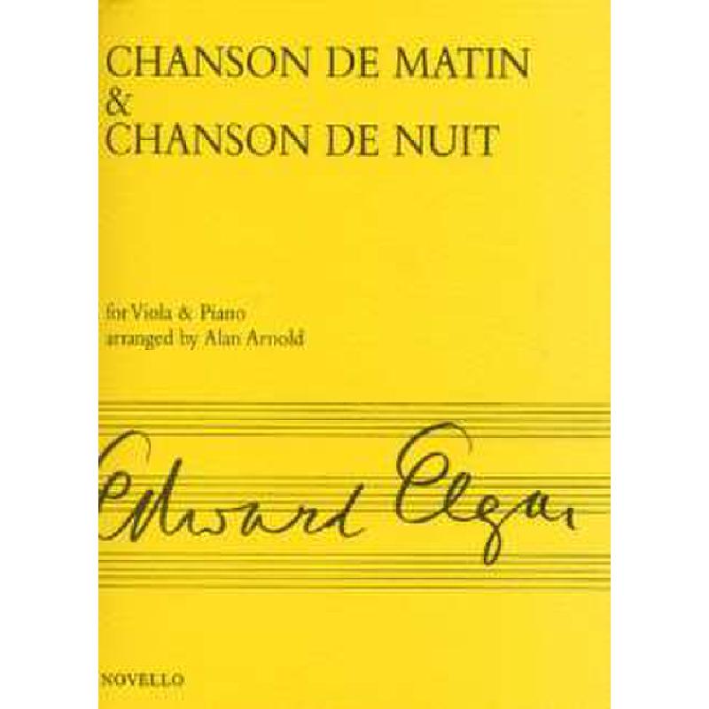 Titelbild für MSNOV 120854 - CHANSON DE MATIN & CHANSON DE NUIT