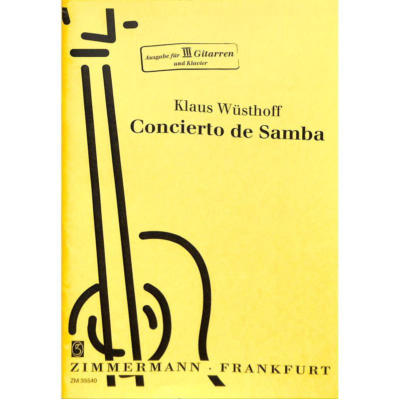 Titelbild für ZM 35540 - CONCIERTO DE SAMBA