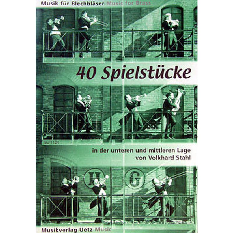 Titelbild für UETZ 1124 - 40 SPIELSTUECKE IN DEN UNTEREN + MITTLEREN LAGEN