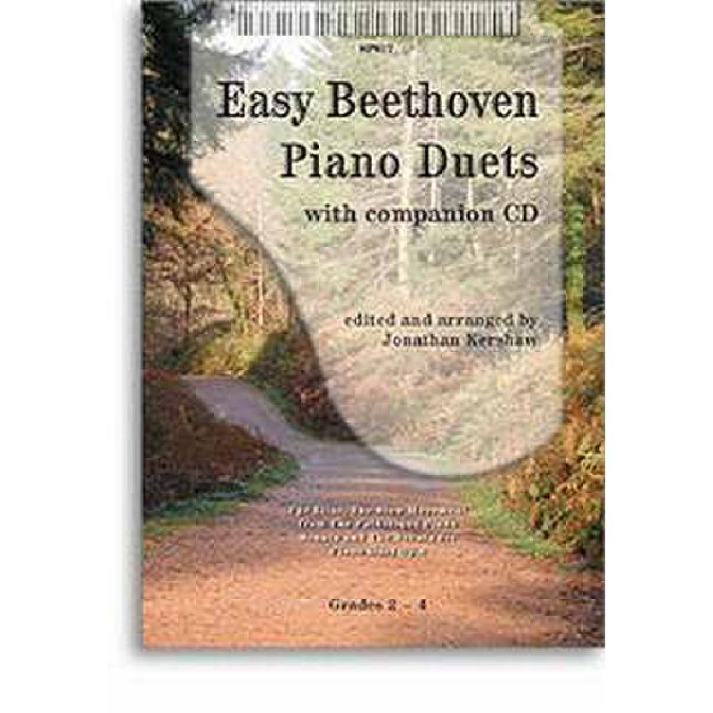 Titelbild für SPARTAN 817 - EASY BEETHOVEN PIANO DUETS