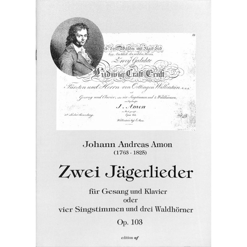 Titelbild für DOHR 23016 - 2 JAEGERLIEDER
