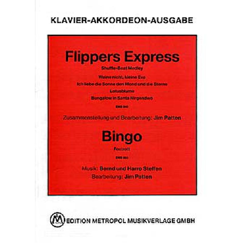 Titelbild für METEMB 852-853-CBO - Flippers Express + Bingo