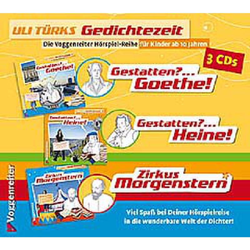 Titelbild für VOGG 0589-1 - GEDICHTEZEIT 1-3