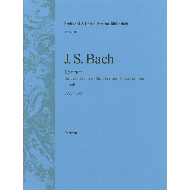 Titelbild für EBPB 4320 - KONZERT C-MOLL BWV 1062