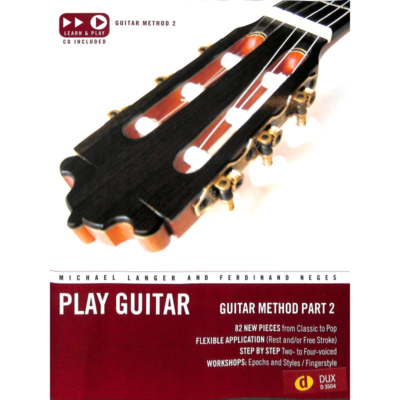 Titelbild für D 3504 - Play guitar 2 - the new guitar school