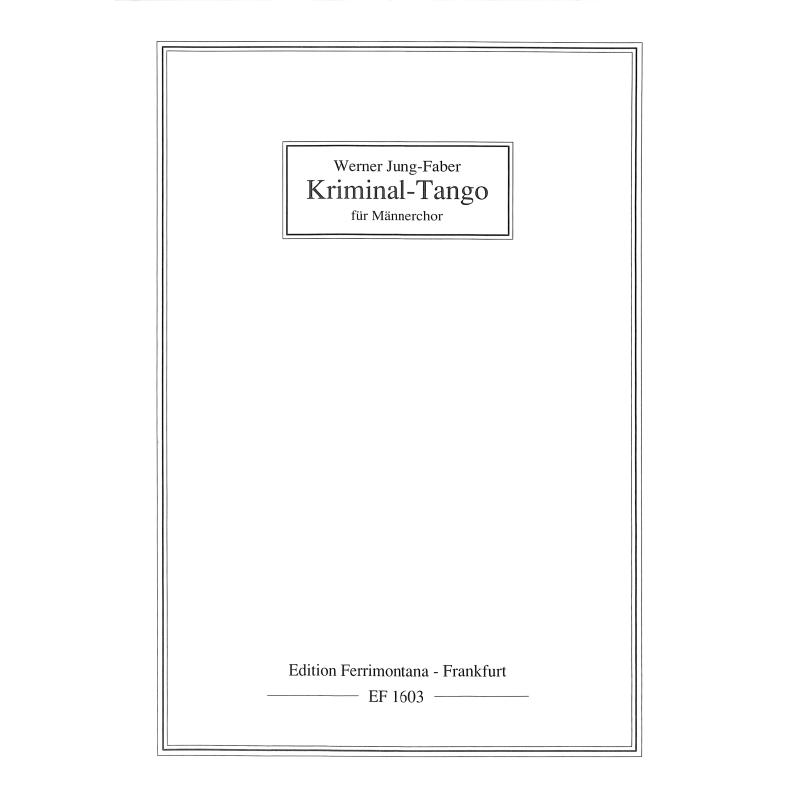 Titelbild für FERRIMON 1603 - KRIMINAL TANGO