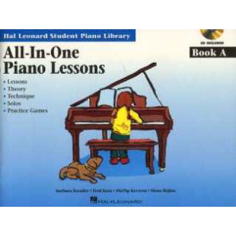 Titelbild für HL 298086 - ALL IN ONE PIANO LESSONS A