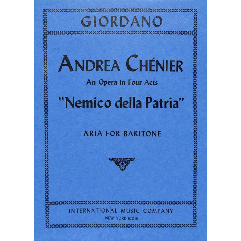 Titelbild für IMC 1497 - NEMICO DELLA PATRIA (ANDREA CHENIER)