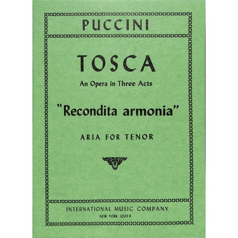 Titelbild für IMC 1338 - RECONDITA ARMONIA (TOSCA)