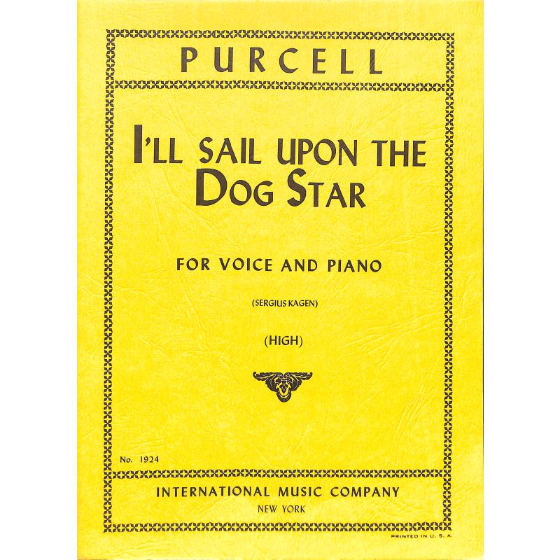 Titelbild für IMC 1924 - I'LL SAIL UPON THE DOG STAR